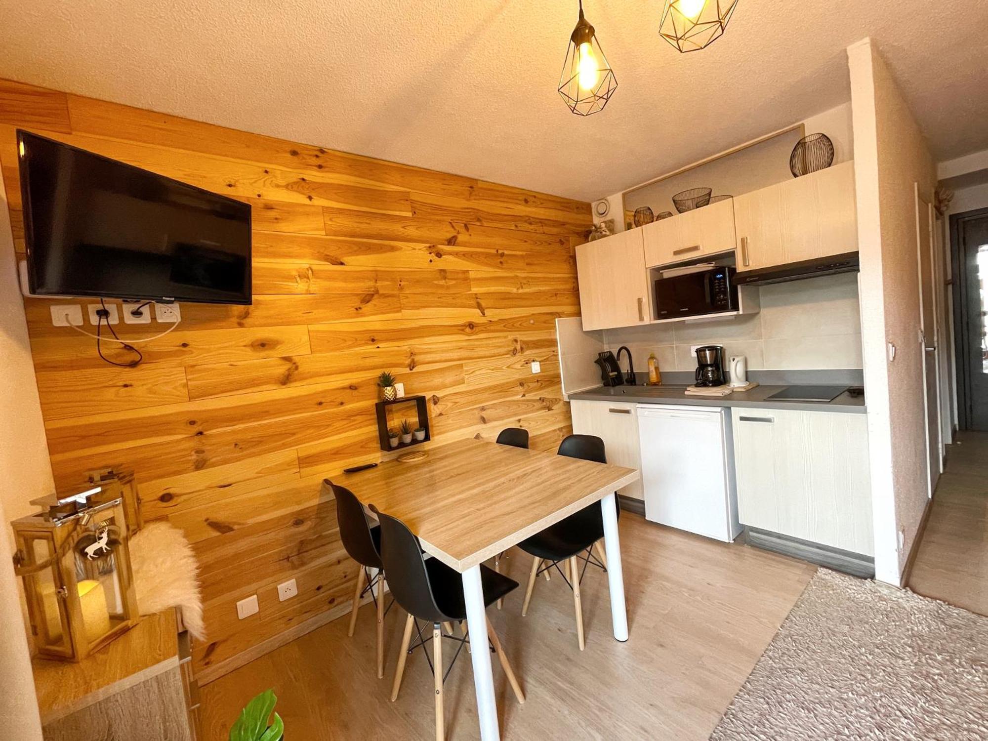 Chalereux studio a la montagne Auron Esterno foto