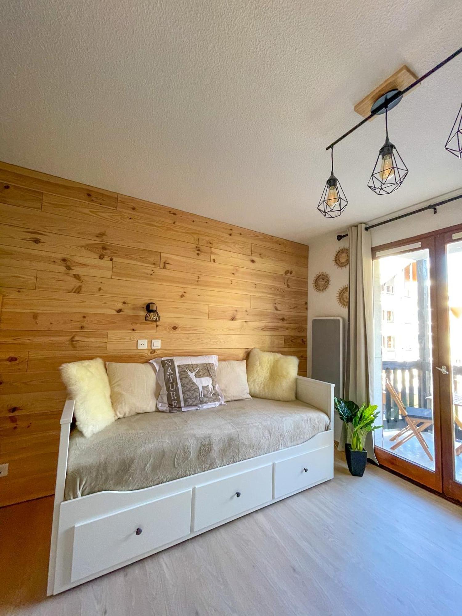 Chalereux studio a la montagne Auron Esterno foto